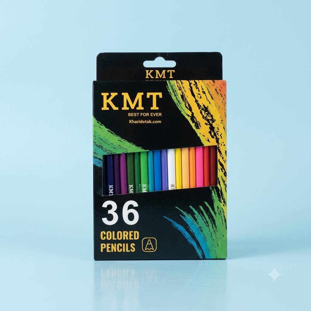 مداد رنگی 36 رنگ KMT